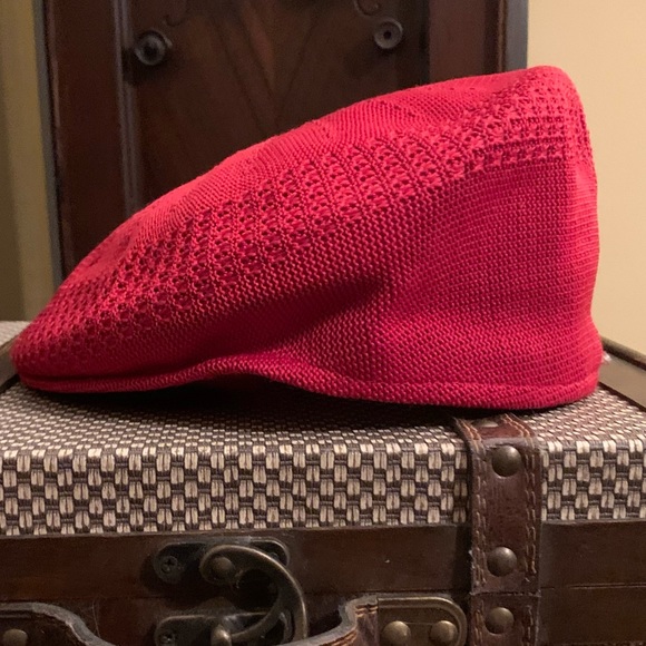 Men’s Red Paperboy Cap - Picture 6 of 10